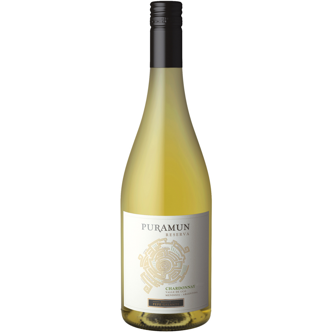 Puramun Reserva Chardonnay, Altamira, Argentina 2022 Half Case (6x750ml)