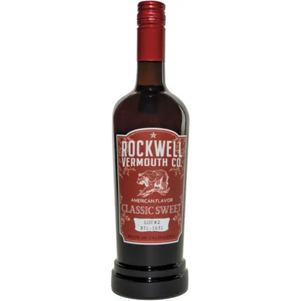 Rockwell Vermouth Co. Classic Sweet Vermouth, California, USA NV Case (6x750ml)