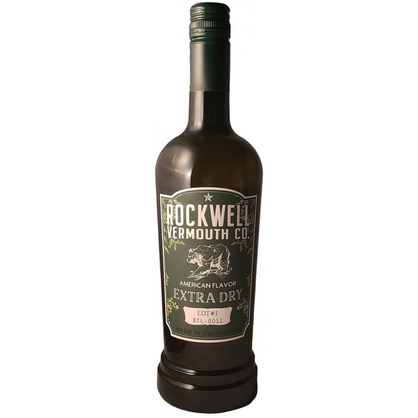 Rockwell Vermouth Co. Extra Dry Vermouth, California, USA NV Case (6x750ml)
