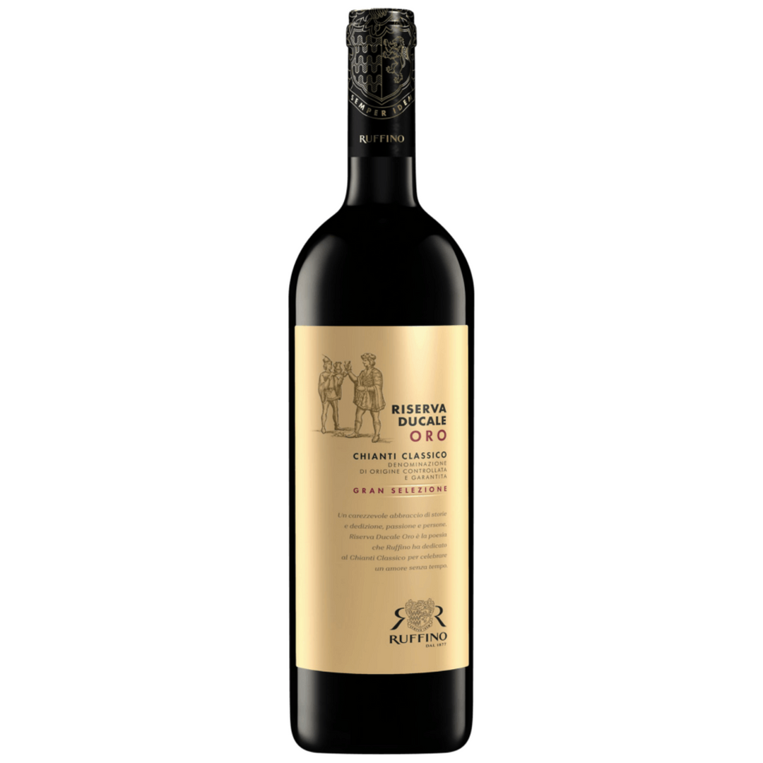 Ruffino Riserva Ducale Oro-Gold, Chianti Classico Gran Selezione DOCG, Italy 2020 Case (6x750ml)