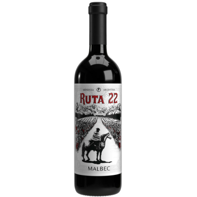 Ruta 22 Malbec, Patagonia, Argentina 2022 (Case of 12)