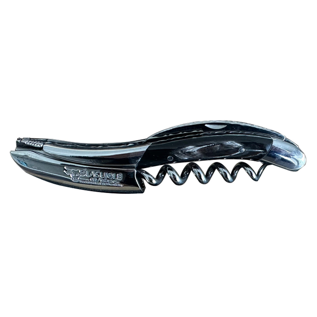 Handcrafted Sommelier DeLuxe No 9 Waiter's Corkscrew with Buffalo Horn Handle by Laguiole en Aubrac
