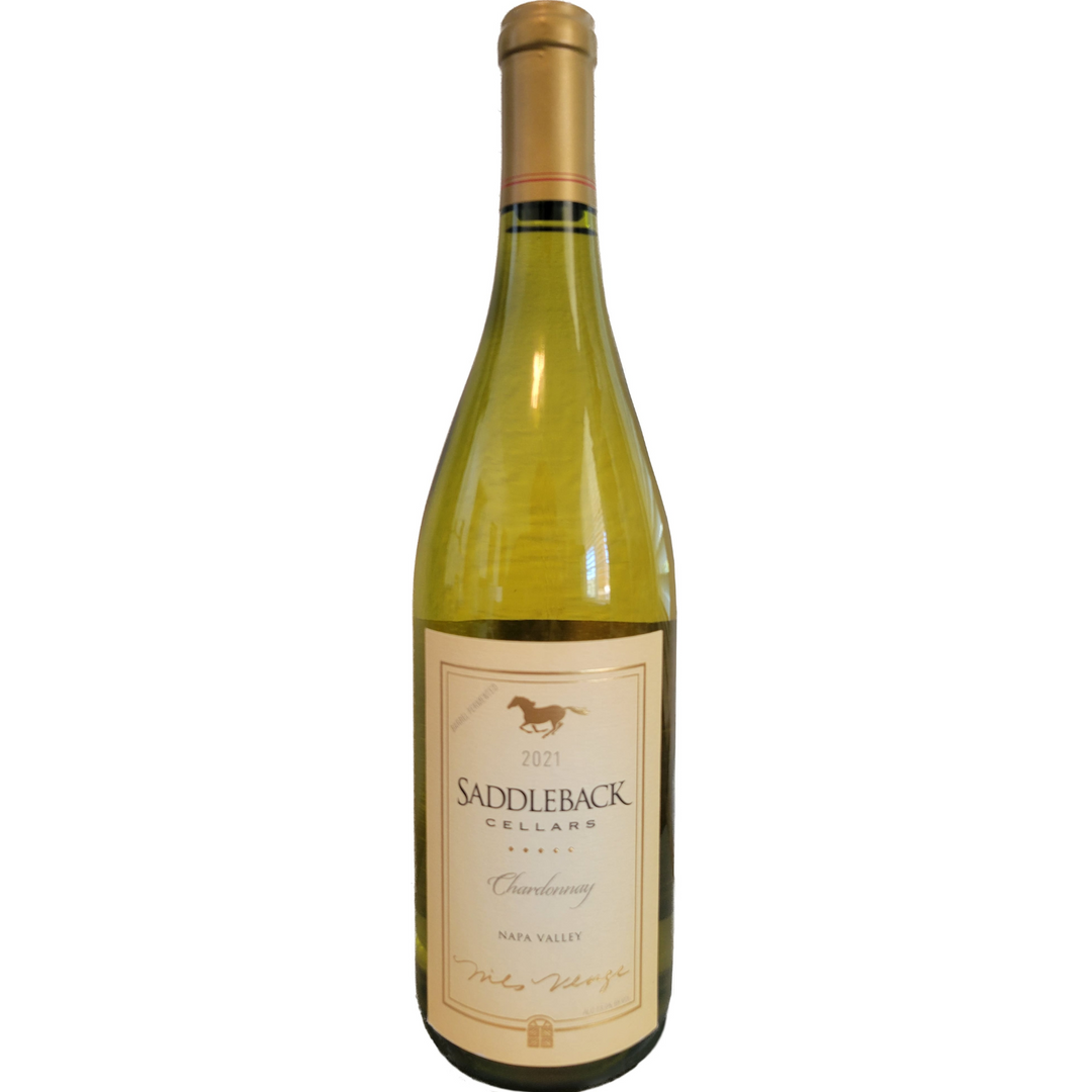 Saddleback Cellars Chardonnay, Napa Valley, USA 2021 Case (6x750ml)
