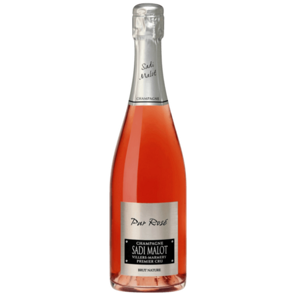Sadi Malot 'Pur Rose' Premier Cru Brut Nature, Champagne, France NV