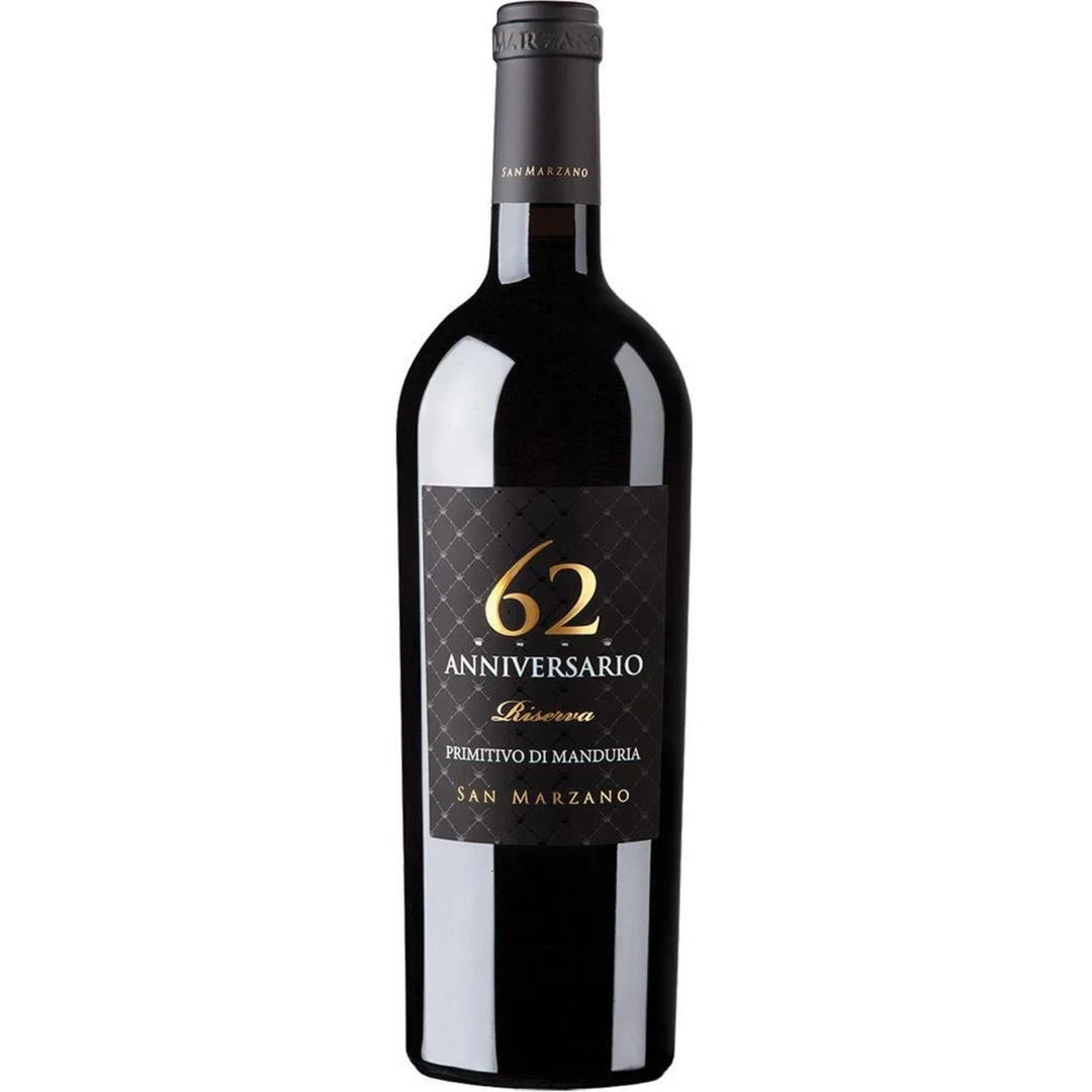 San Marzano Primitivo di Manduria Anniversario 62 Riserva