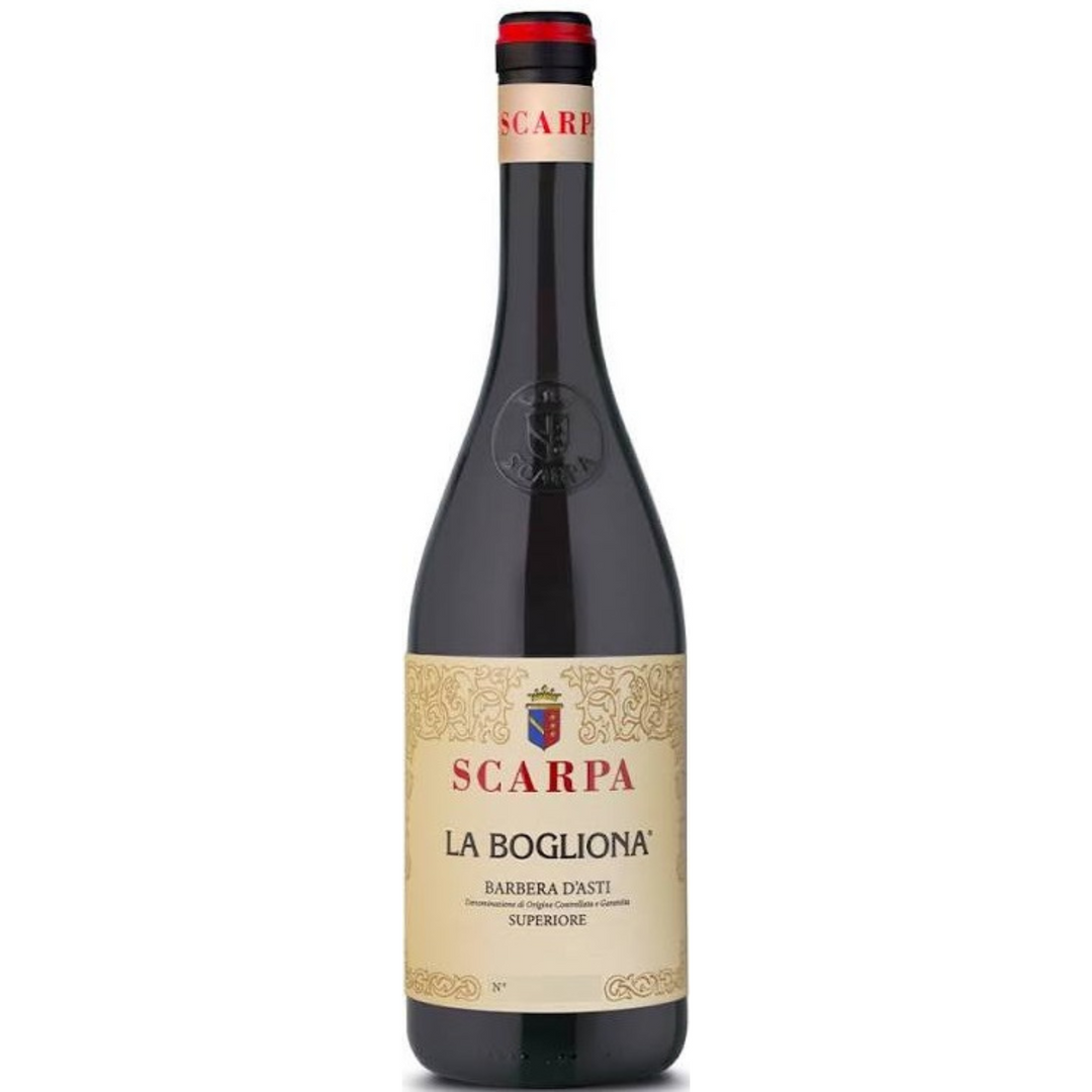 Scarpa Barbera d'Asti Superiore 'La Bogliona' DOCG, Piedmont, Italy 2019