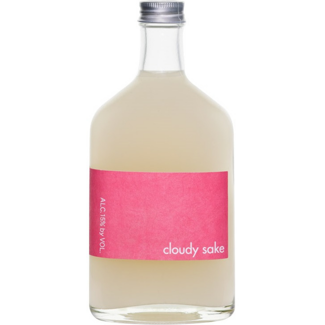 Shibata Pink Junmai Ginjo Cloudy Sake, Japan NV Case (6x200ml)