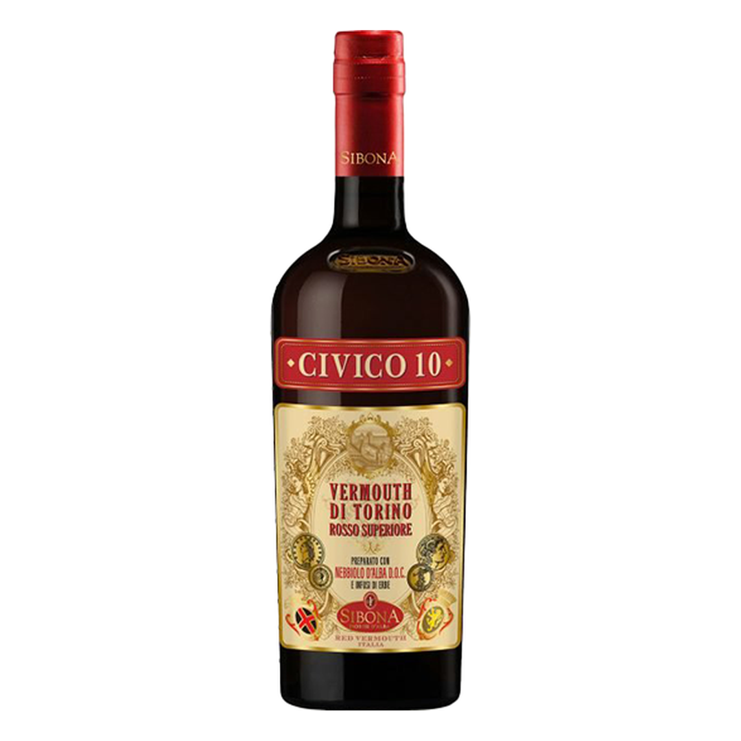 Sibona Vermouth di Torino Civico 10 Rosso Superiore
