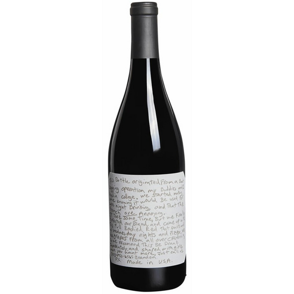 Slo Down Wines Sexual Chocolate Red, California, USA 2021