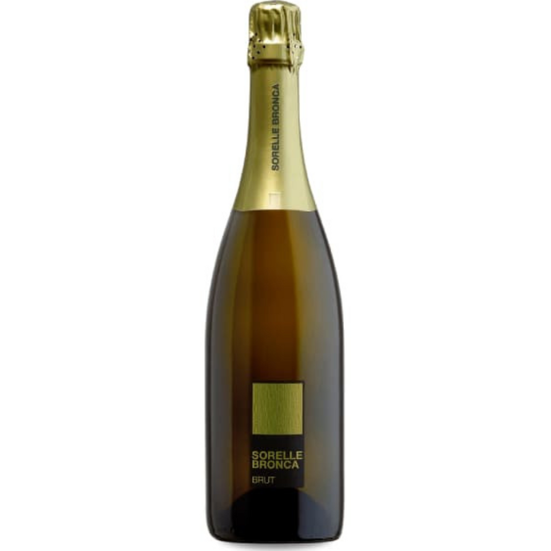 Sorelle Bronca Spumante Brut Prosecco di Conegliano Valdobbiadene DOCG, Veneto, Italy NV Case (6x750ml)