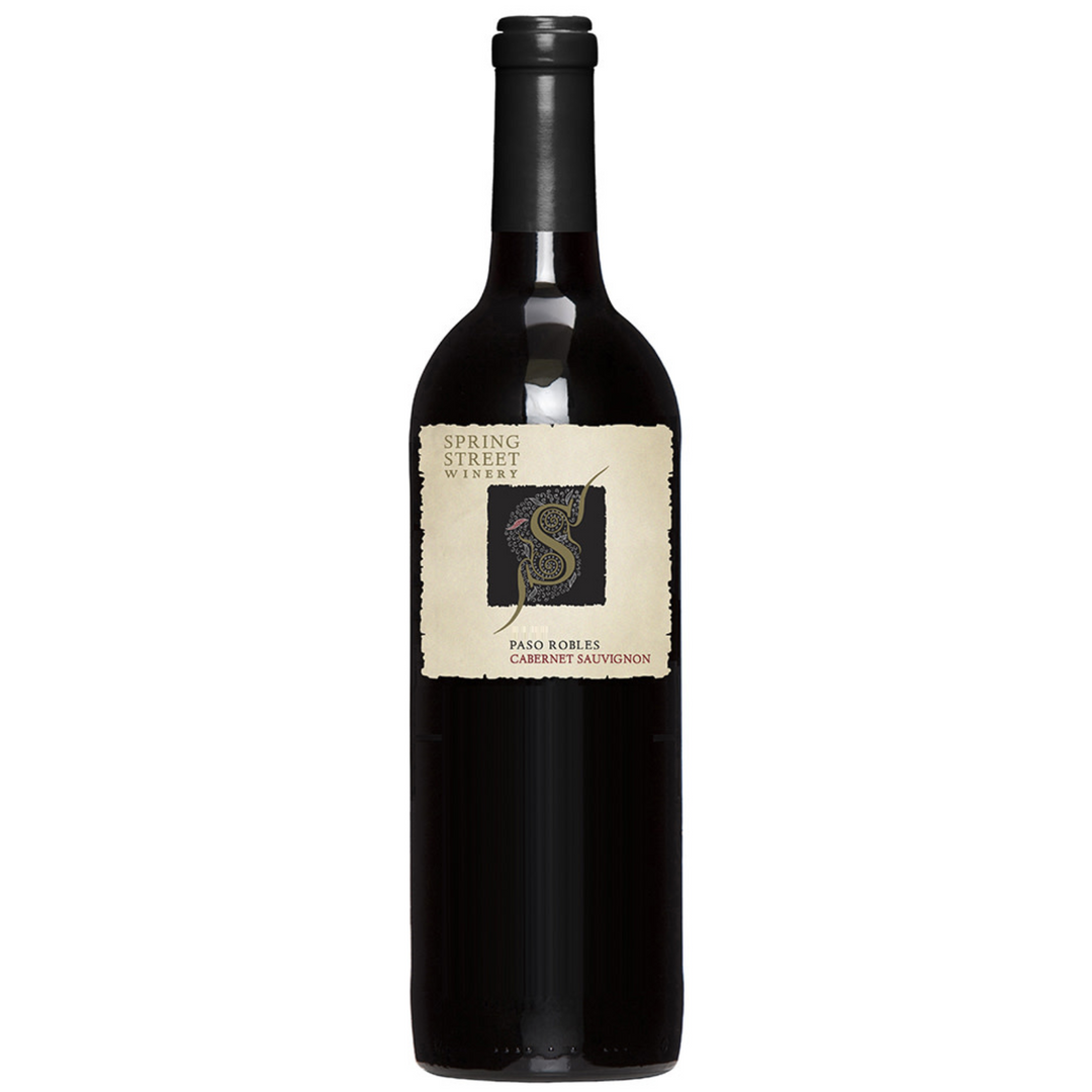 Spring Street Winery Cabernet Sauvignon, Paso Robles, USA 2022 Case (6x750ml)