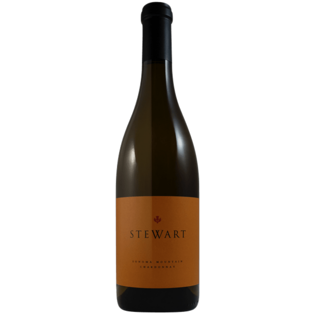 Bottle of Stewart Cellars Chardonnay 2023, a white wine from Napa Valley, United States.