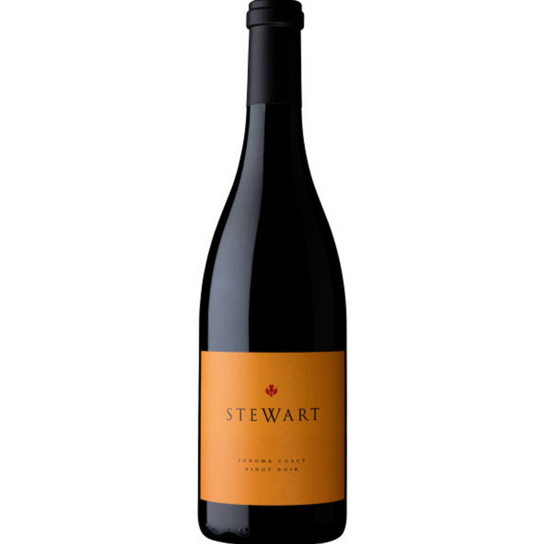 Bottle of Stewart Cellars Pinot Noir 2022, a Pinot Noir red wine from Sonoma, United States.