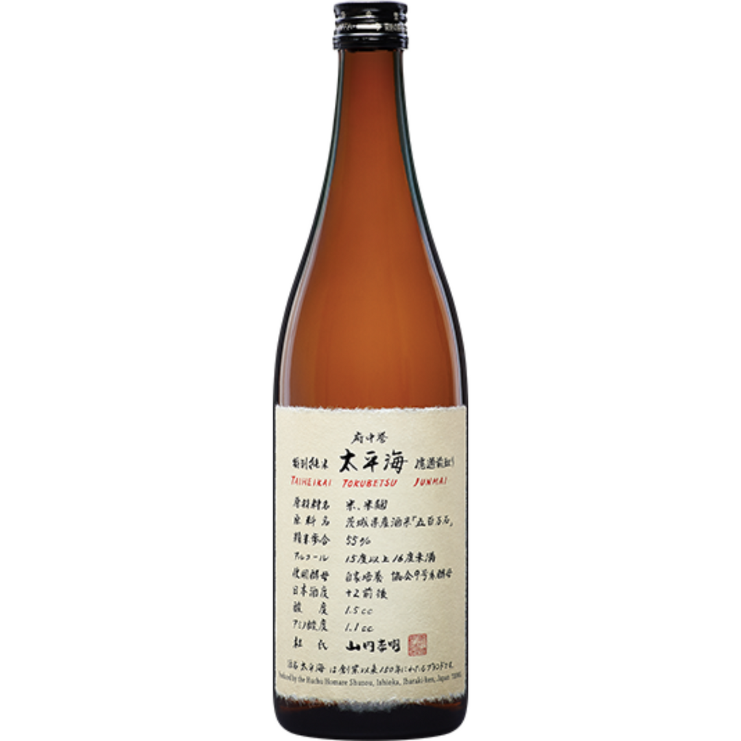 Taiheikai Tokubetsu Junmai Sake, Japan NV 720ml