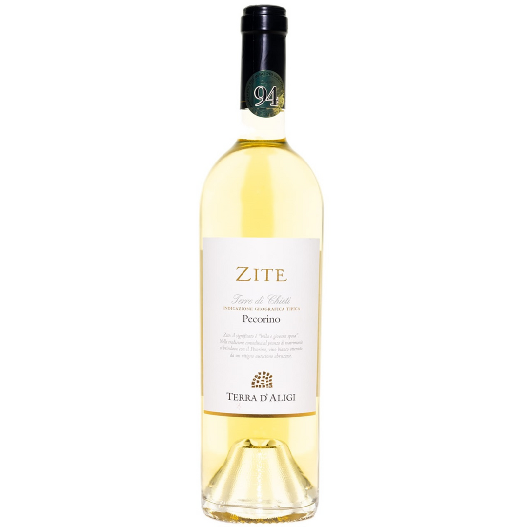Terra d'Aligi 'Zite' Pecorino Terre di Chieti IGT, Abruzzo, Italy 2021 Case (6x750ml)