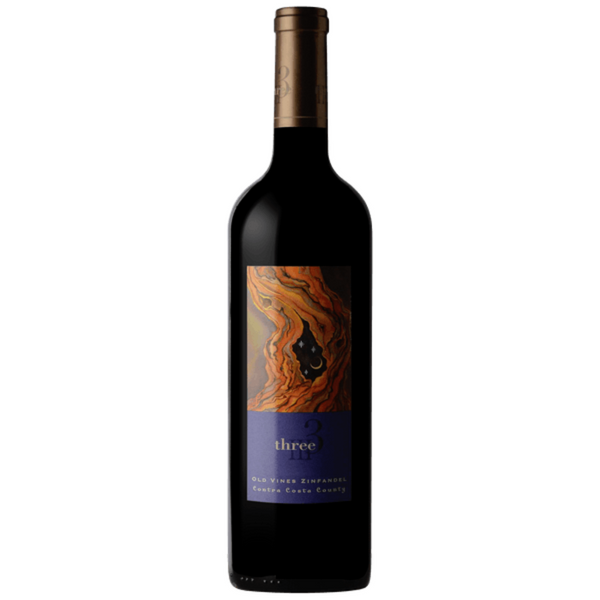 Three Wine Company Old Vines Zinfandel, Contra Costa County, USA 2018 Case (6x750ml)