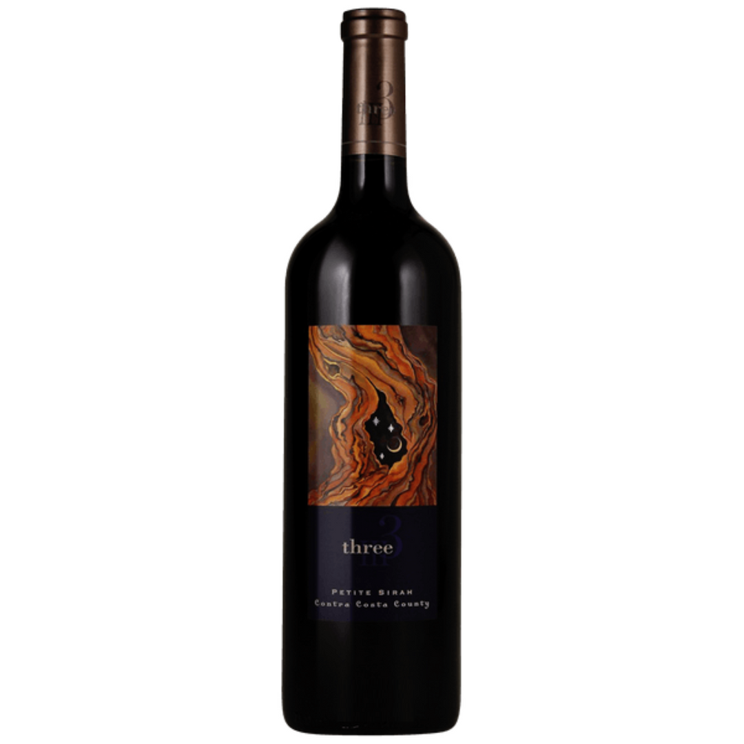Three Wine Company Petite Sirah, Contra Costa County, USA 2018 Case (6x750ml)