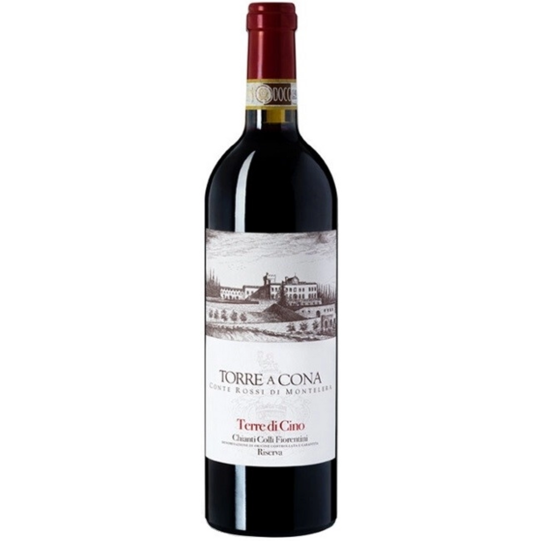 Torre a Cona 'Terre di Cino', Chianti Colli Fiorentini Riserva DOCG, Italy 2018 Case (6x750ml)