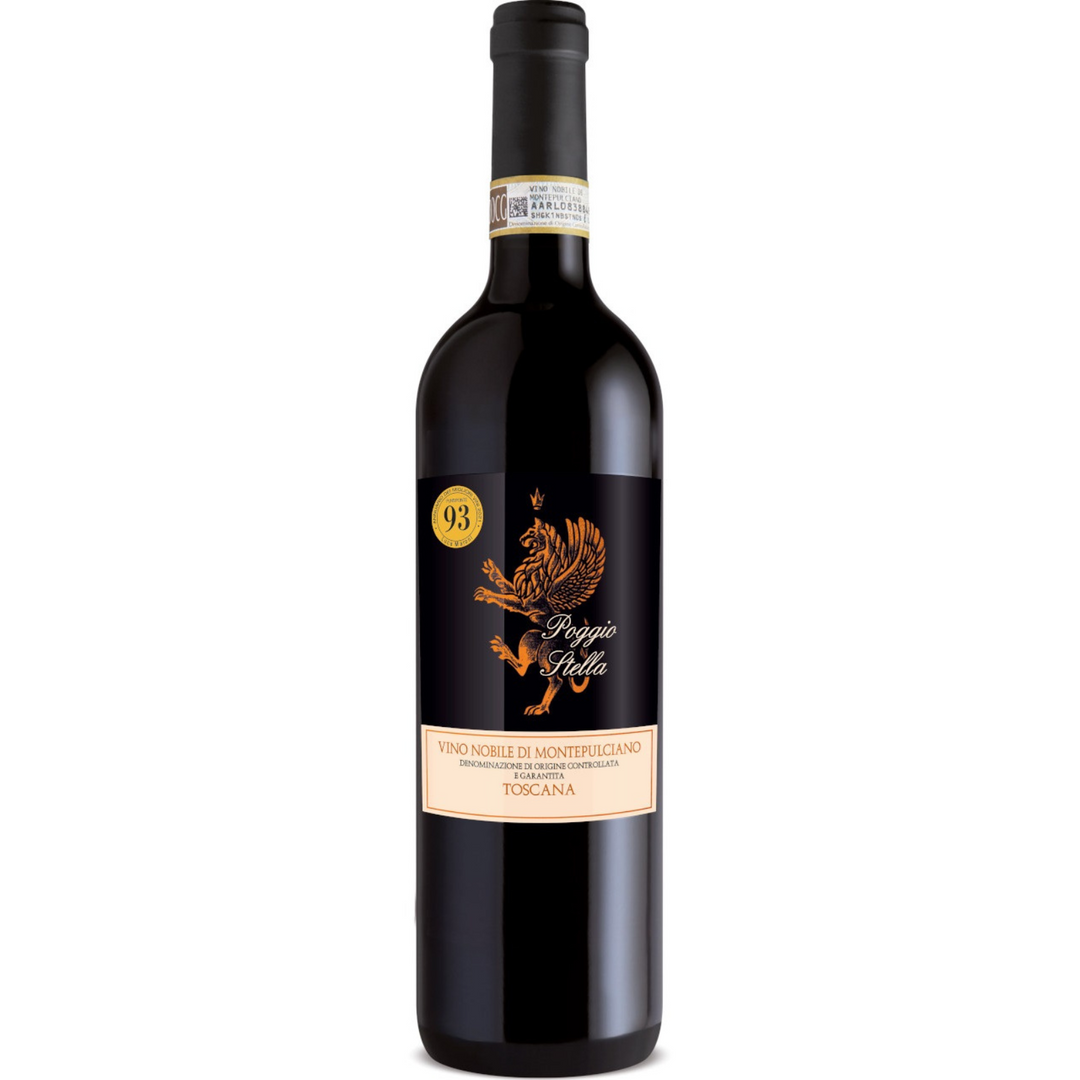 Vecchia Cantina di Montepulciano Poggio Stella Vino Nobile di Montepulciano DOCG, Tuscany, Italy 2019 Case (6x750ml)