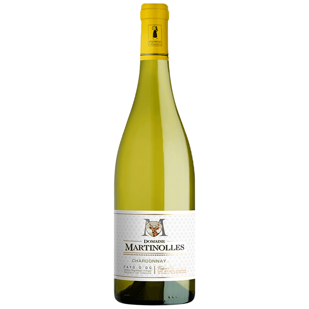 Vergnes Domaine Martinolles Chardonnay, IGP Aude, France 2023 Case (6x750ml)