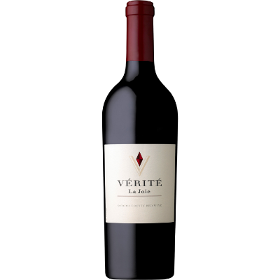 Bottle of Verite La Joie, Sonoma County, California.
