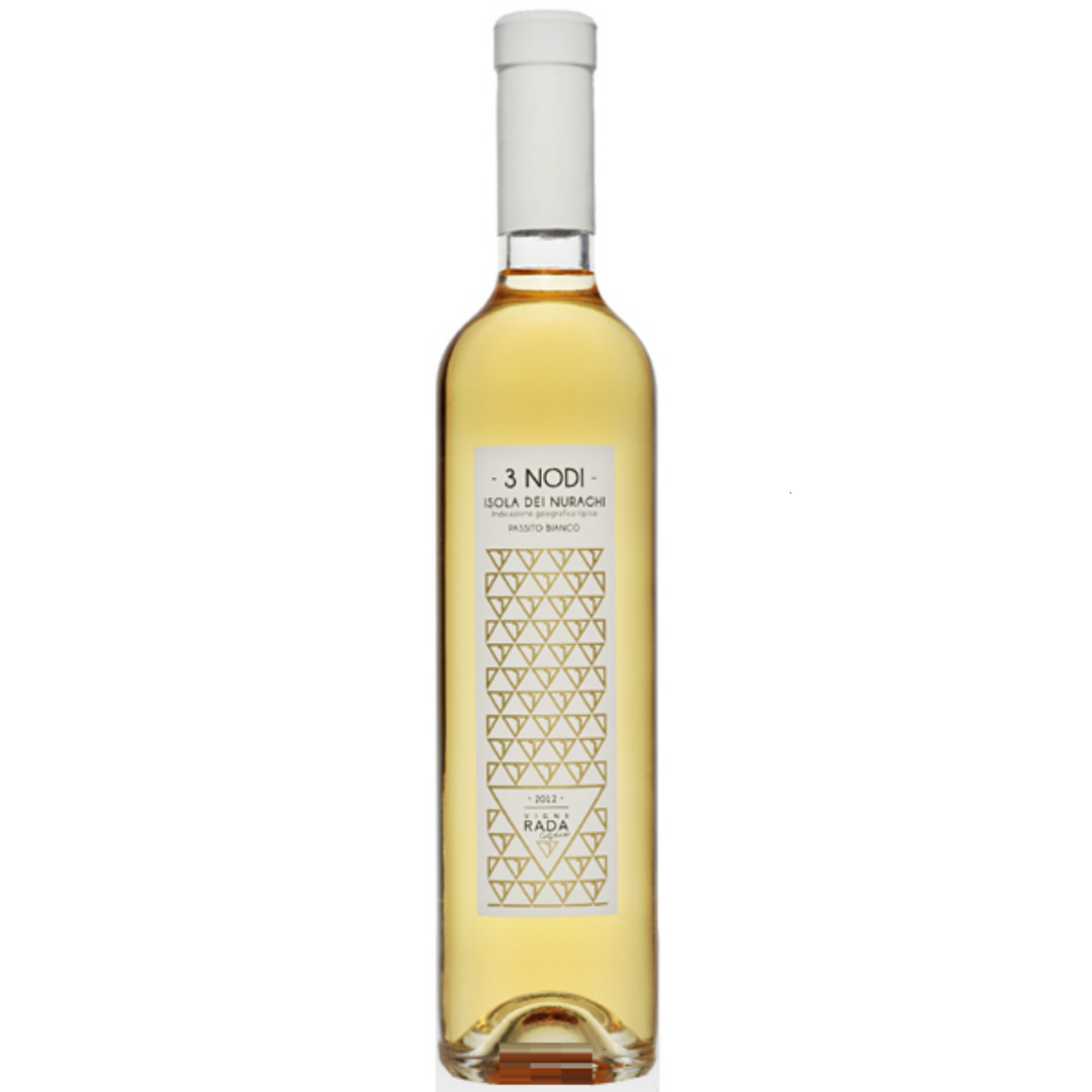 Vigne Rada '3 Nodi' Passito Bianco Isola dei Nuraghi IGT, Sardinia, Italy 2016 500ml
