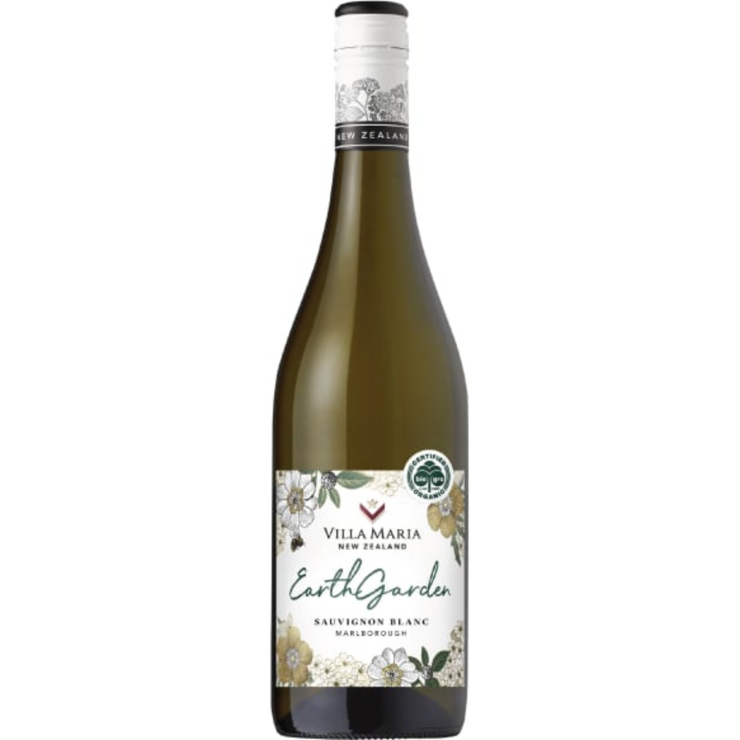 Villa Maria 'EarthGarden' Sauvignon Blanc, Marlborough, New Zealand 2023 Case (6x750ml)