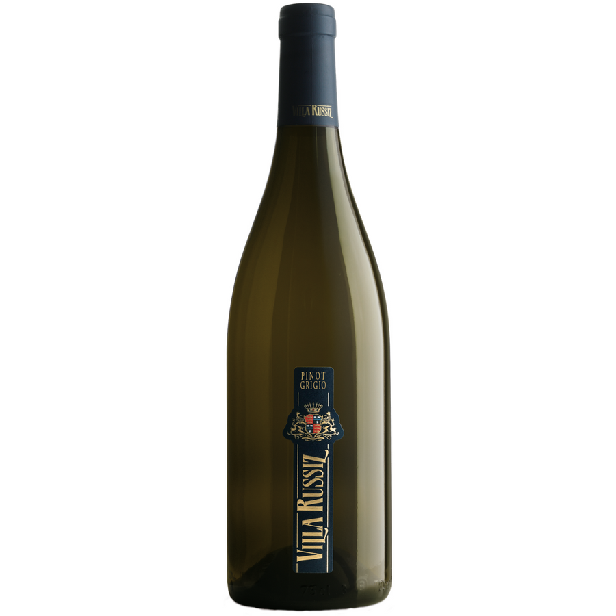 Bottle of Villa Russiz Pinot Grigio Collio 2023, a white wine from Friuli, Italy.