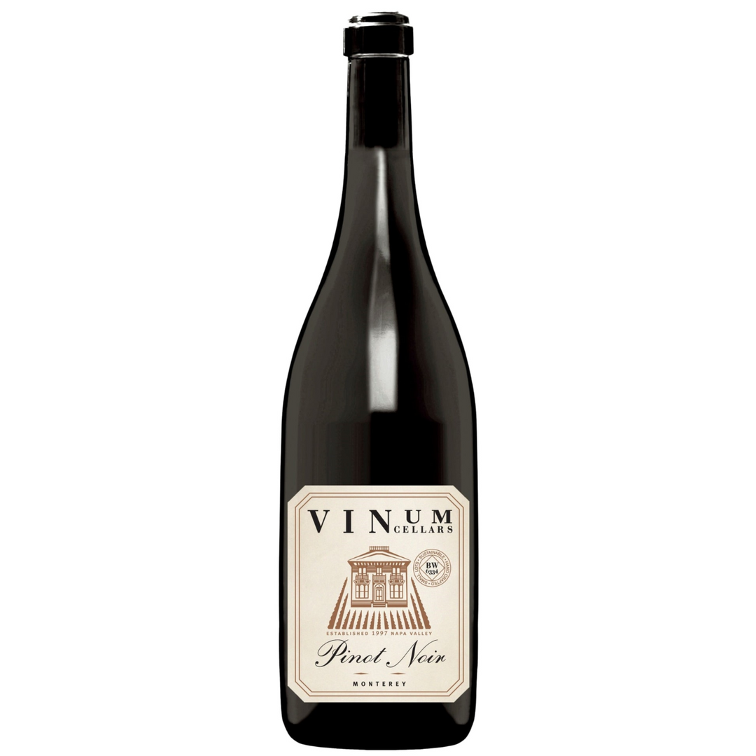 Vinum Cellars Pinot Noir, Monterey, USA 2022 Case (6x750ml)