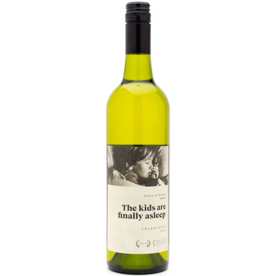 When & Where 'The Kids Are Finally Asleep' Chardonnay, South Australia 2021 (Case of 12)
