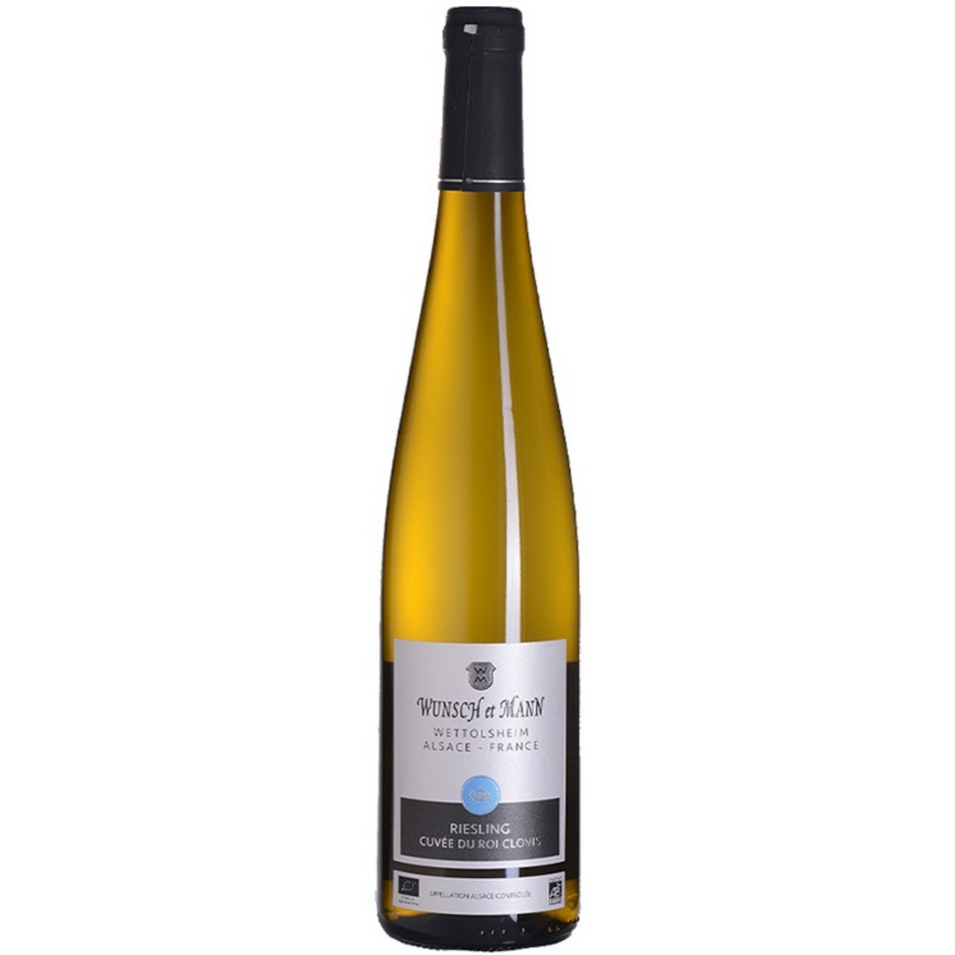 Wunsch & Mann Riesling Cuvee du Roi Clovis Reserve, Alsace, France 2019 Case (6x750ml)