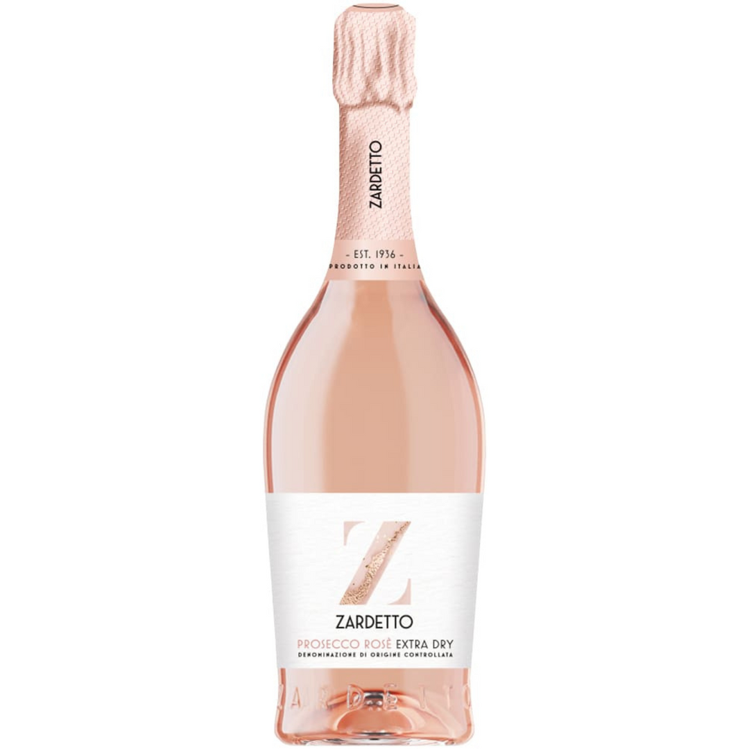 Zardetto 'Z' Prosecco Rose Extra Dry, Veneto, Italy 2021 Case (6x750ml)