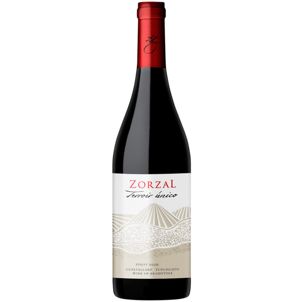 Zorzal Terroir Unico Pinot Noir, Gualtallary, Argentina 2019 Case (6x750ml)