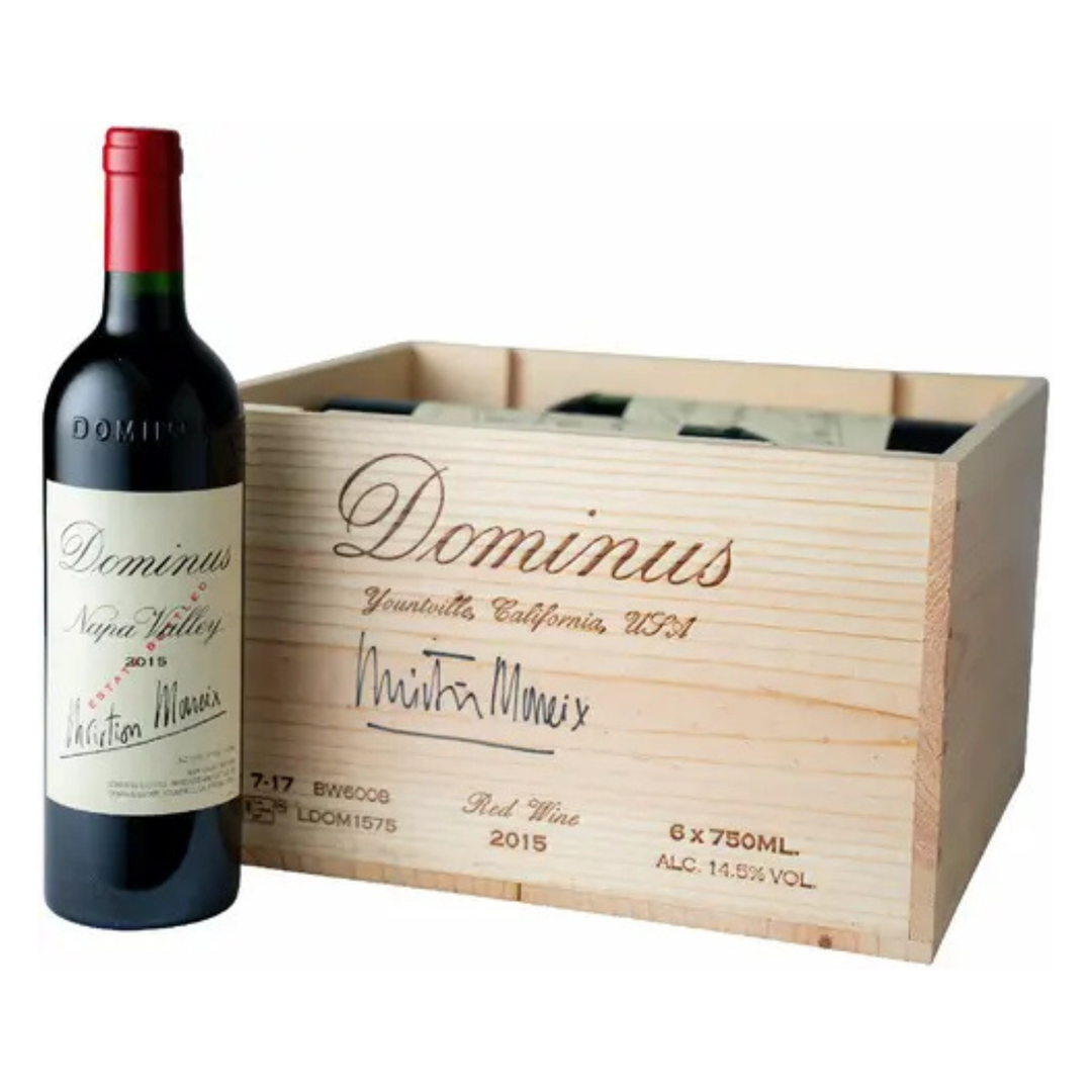 2015 | Dominus Estate Christian Moueix | Wood Box Signed by Christian Moueix