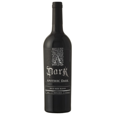 Apothic Wines Dark Limited Release, California, USA 2019