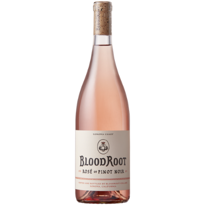 BloodRoot Rosé of Pinot Noir, Sonoma County, USA 2021