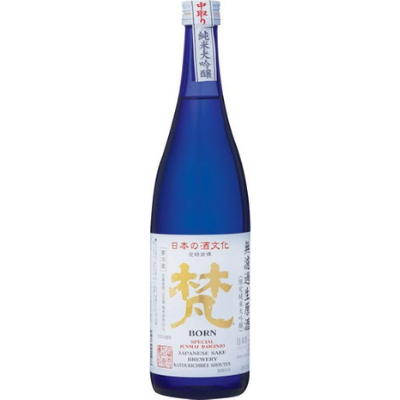 Born Muroka Nama Genshu Junmai Daiginjo Sake, Japan NV 720ml