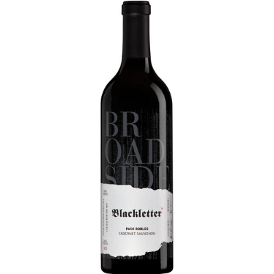 Broadside 'Blackletter' Cabernet Sauvignon, Paso Robles, USA 2018