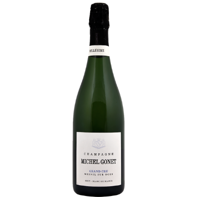 Michel Gonet Blanc de Blancs Grand Cru Mesnil Sur Oger Brut Millesime, Champagne, France 2015