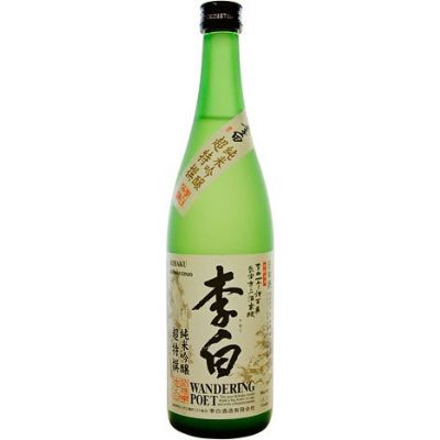 Rihaku Wandering Poet Junmai Ginjo Sake, Japan NV 300ml (Case of 12)