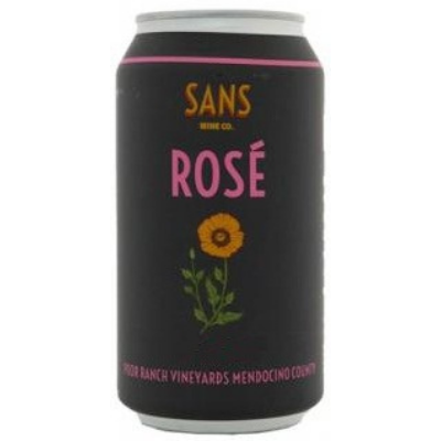 Sans Wine Co. 'Poor Ranch Vineyards Rose, Mendocino County, USA 2019 375ml