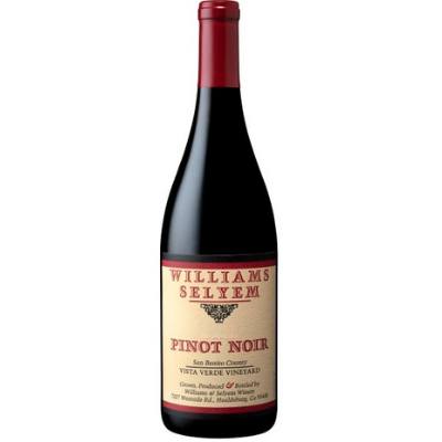 Williams Selyem Vista Verde Vineyard Pinot Noir, San Benito County, USA 2020